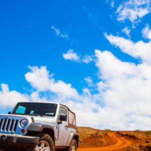 Jeep camping