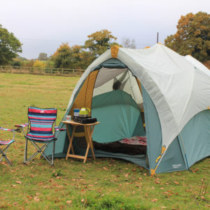 Camping in Autumn